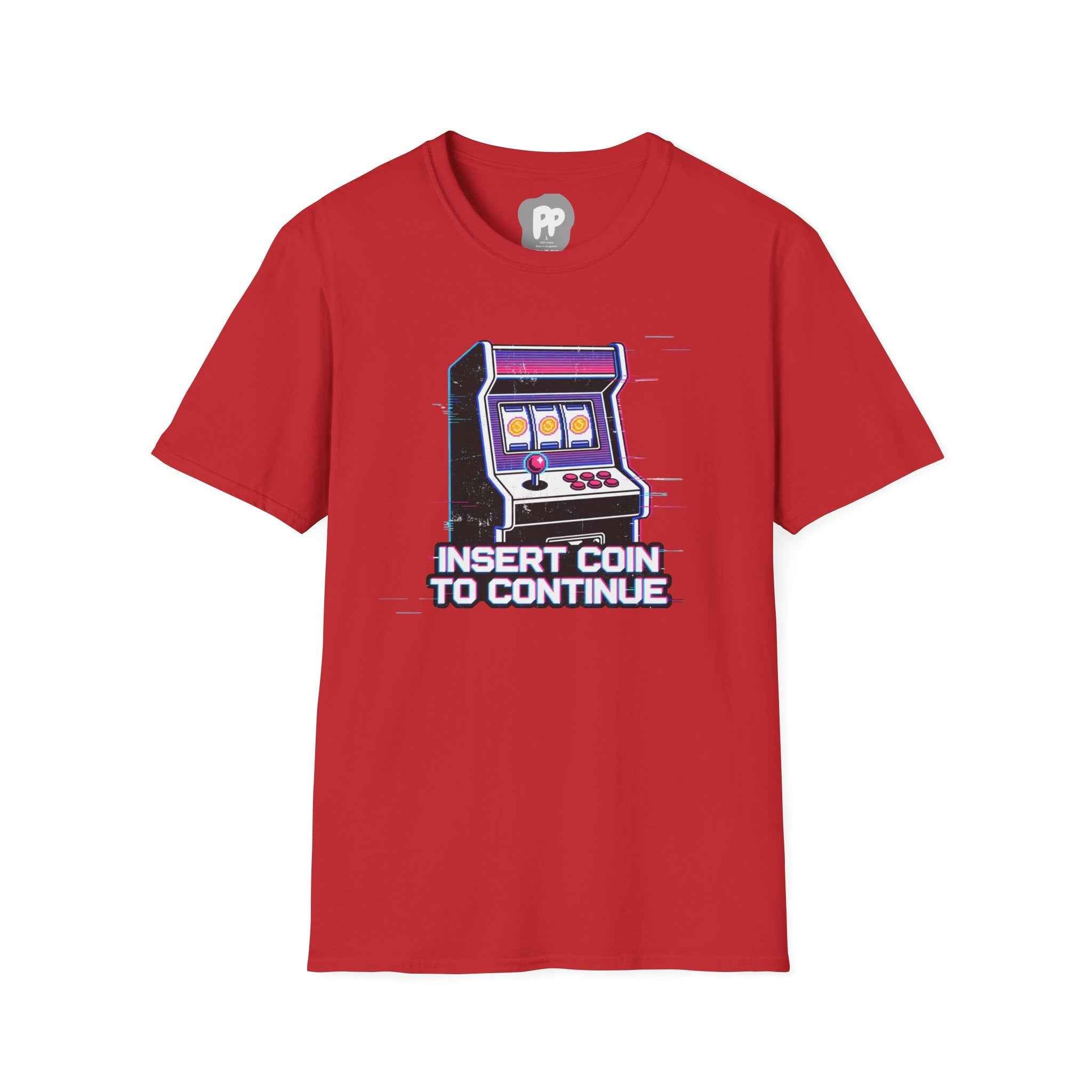 Retro Arcade Coin Insert T-Shirt