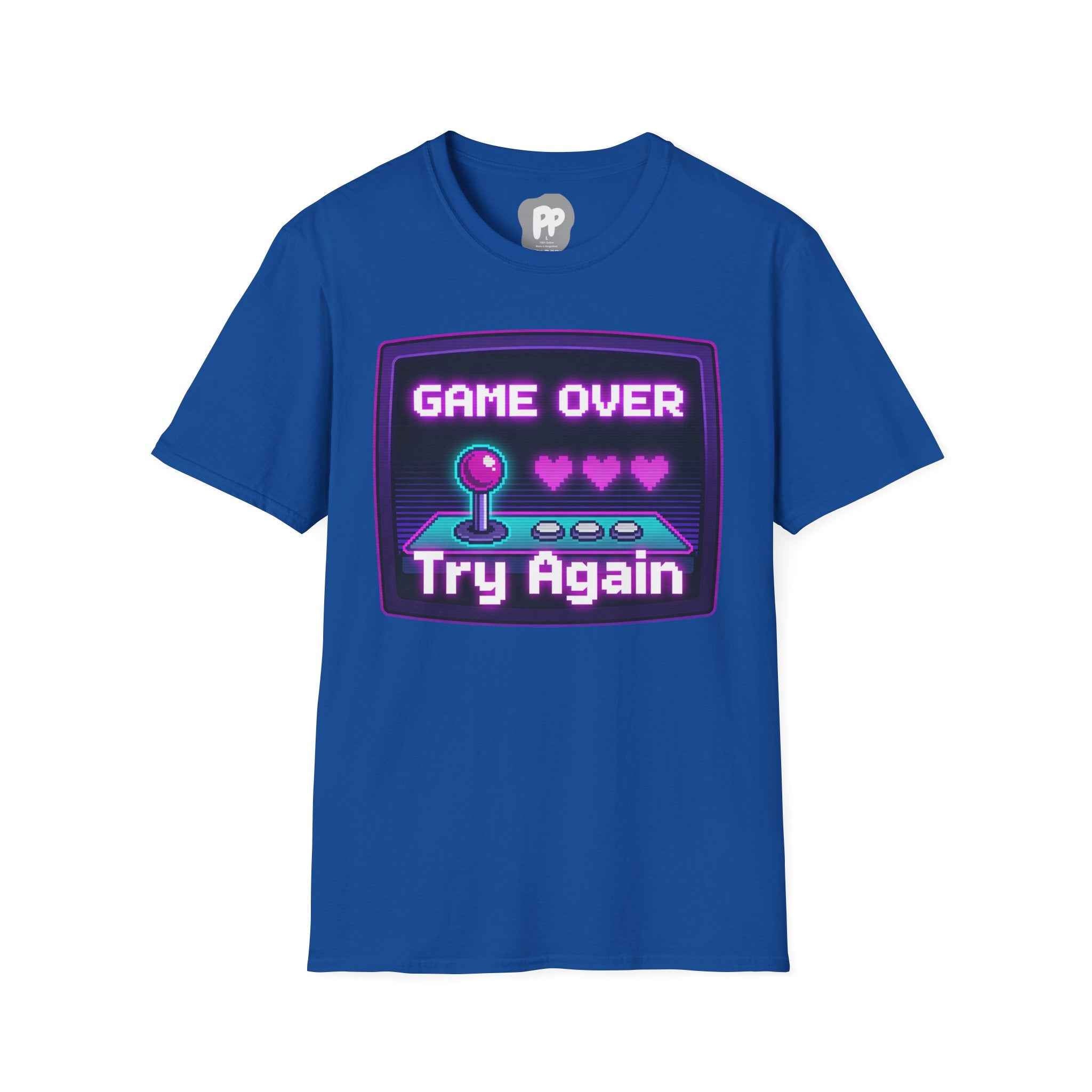 Retro 'Game Over' T-Shirt — Vintage Arcade Gamer Tee