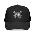 Work Hard Stay Humble  Mechanic Wrench Trucker Hat