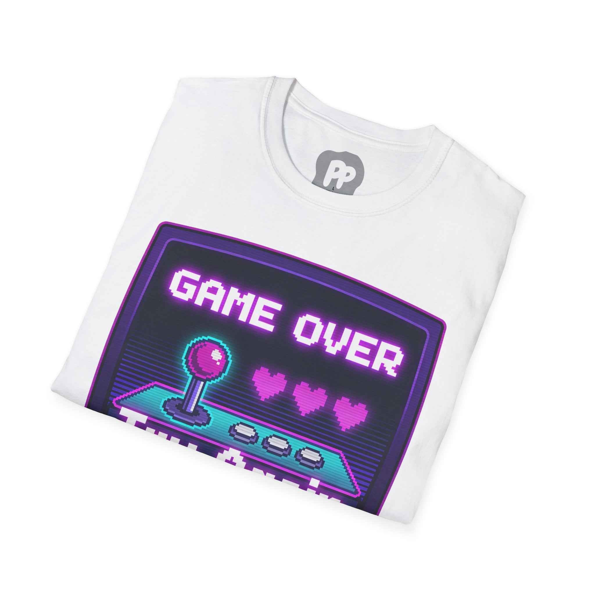 Retro 'Game Over' T-Shirt — Vintage Arcade Gamer Tee