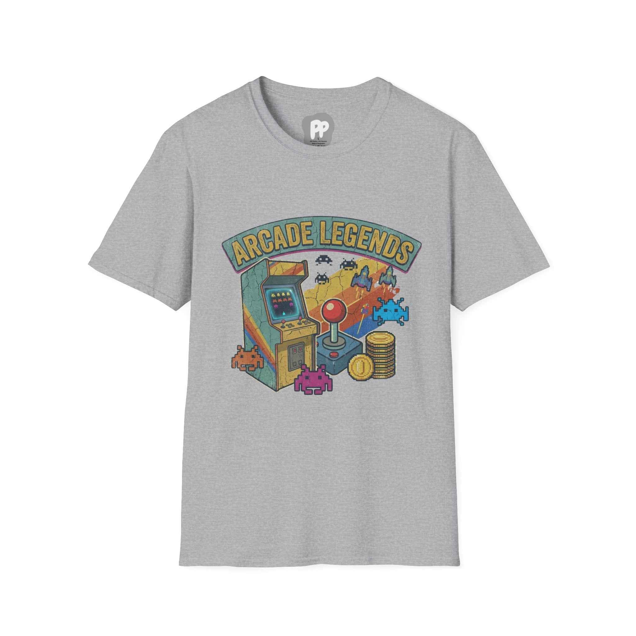 Arcade Legends T-Shirt — Retro Gaming  Tee