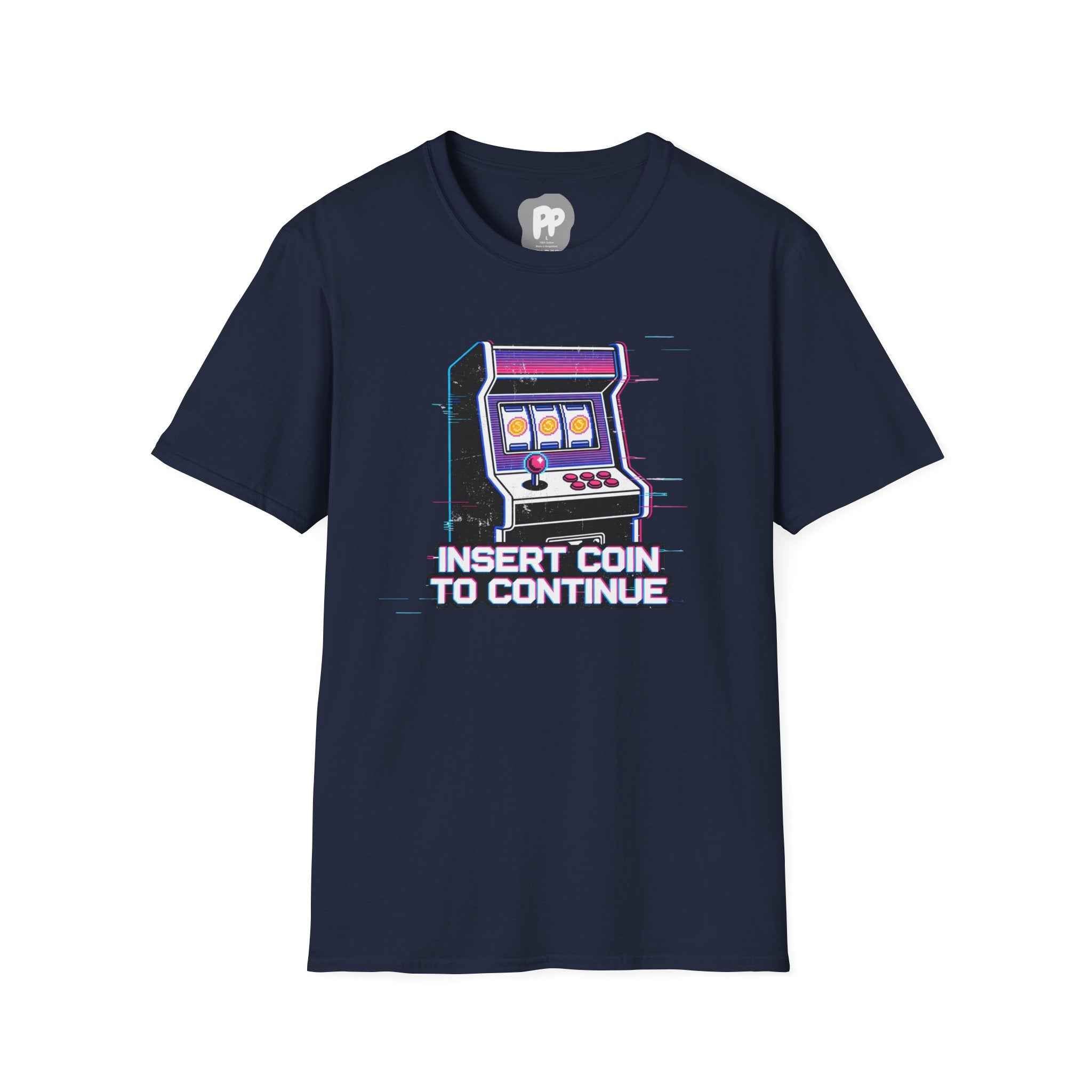 Retro Arcade Coin Insert T-Shirt