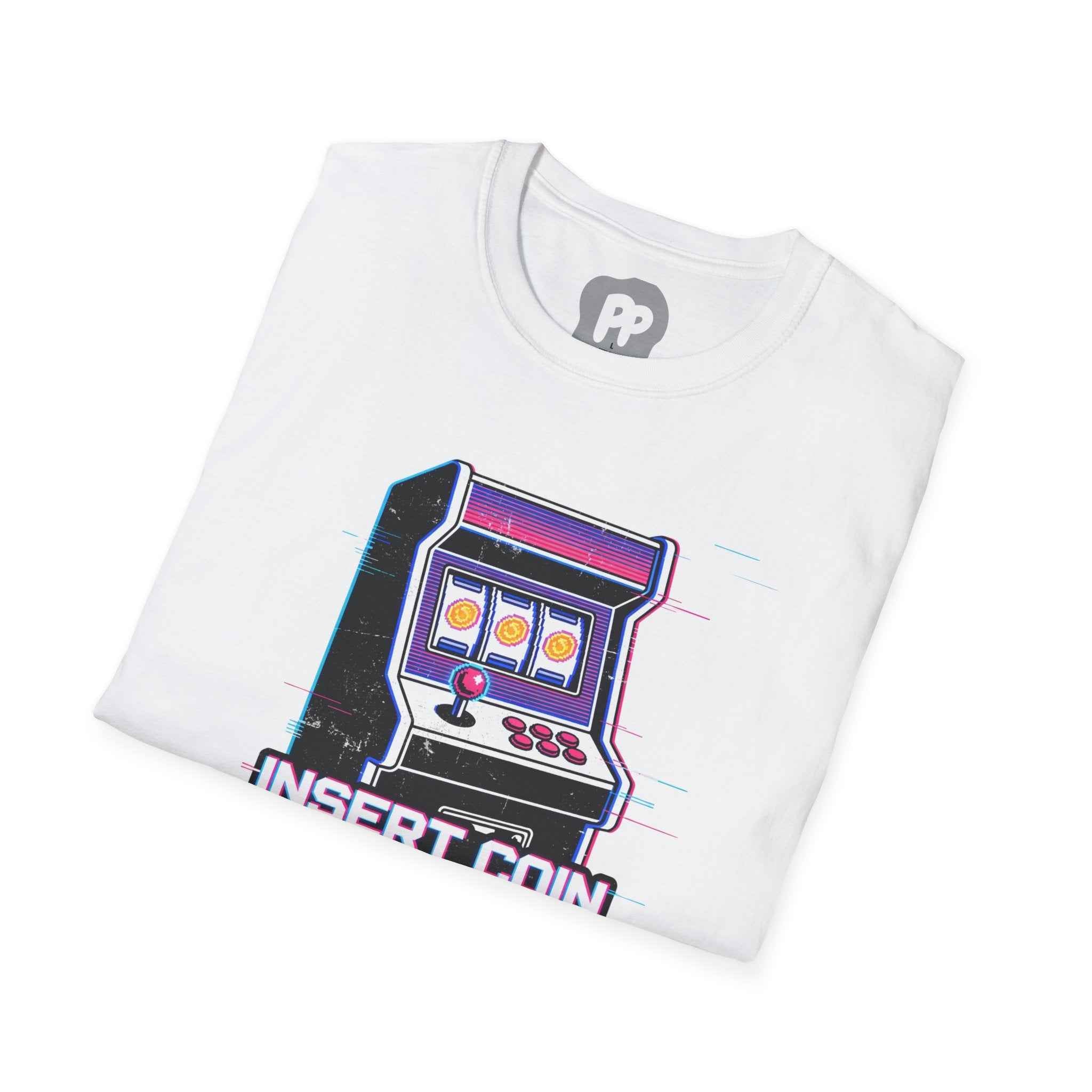 Retro Arcade Coin Insert T-Shirt