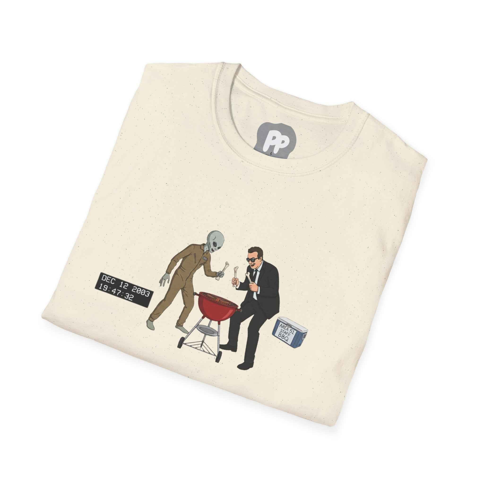 BBQ Duel T-Shirt | Area 51 Cookout Graphic Tee