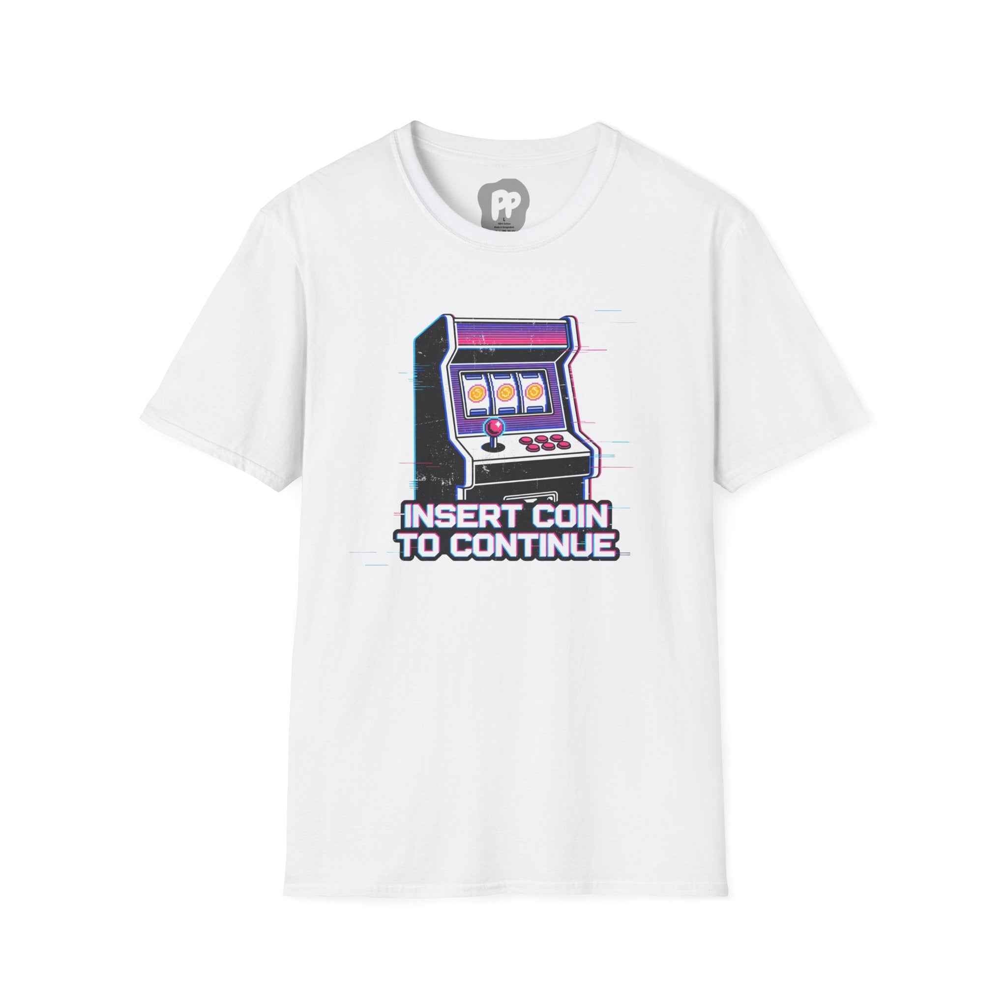 Retro Arcade Coin Insert T-Shirt