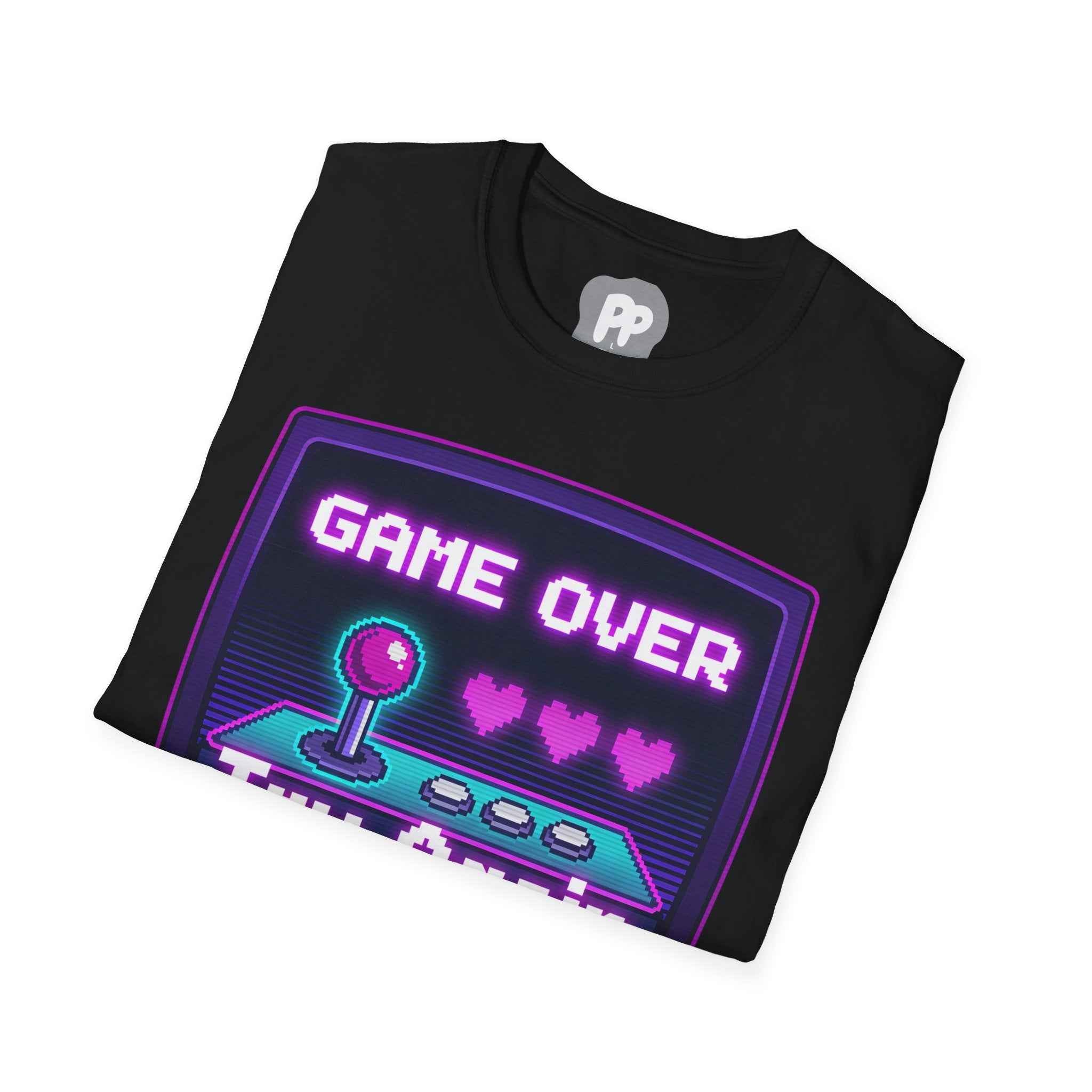 Retro 'Game Over' T-Shirt — Vintage Arcade Gamer Tee