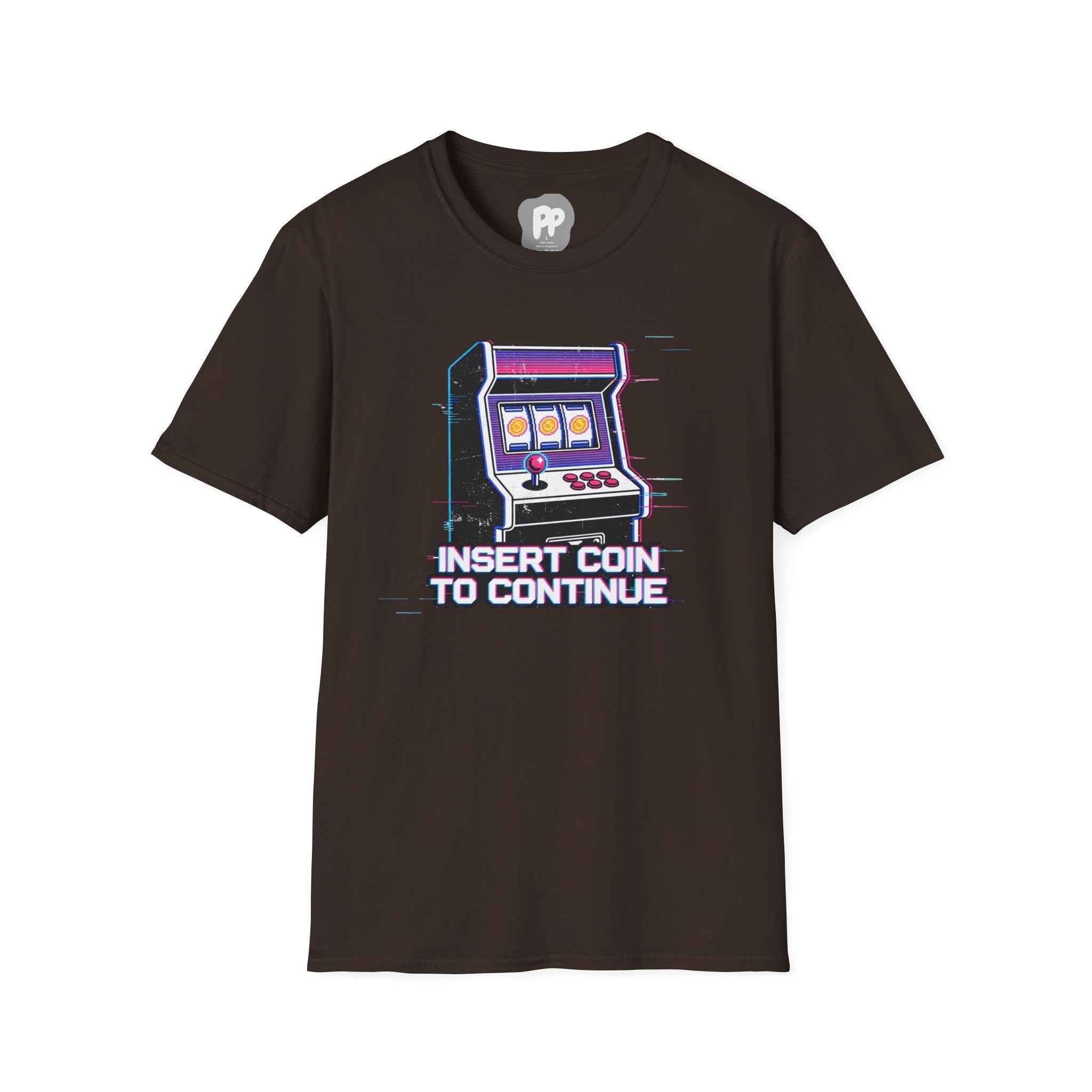 Retro Arcade Coin Insert T-Shirt