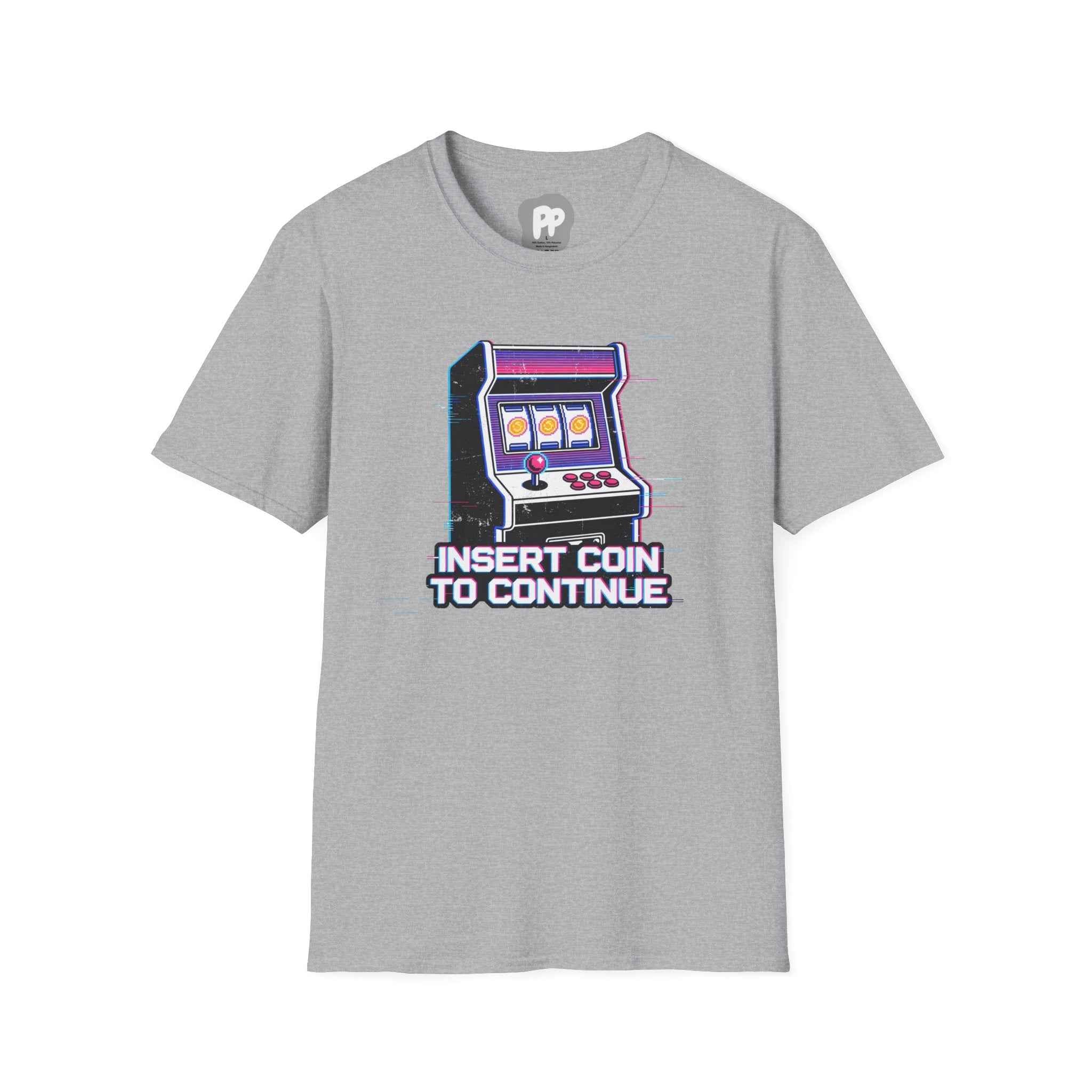 Retro Arcade Coin Insert T-Shirt